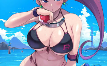 Jessie at the beach [Pokémon] 6 - Hentai Arena