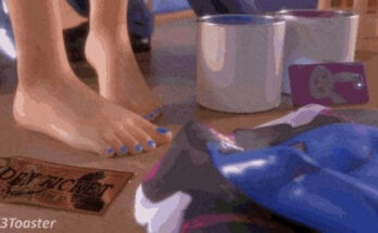 D.Va painted, literally (lvl3toaster) [overwatch] 4 - Hentai Arena