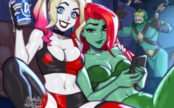 Harley Quinn and Ivy [DC] (Blushypixy) 2 - Hentai Arena