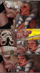 Storm Trooper Misses Ahsoka Facial LMAO (Cherry-Gig) [Star Wars]