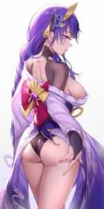 Raiden Shogun Sexy Ass and Tits (pd_xen) [Genshin Impact]