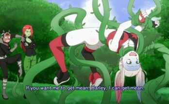 Harley Quinn Tentacle Fuck while Poison Ivy and Catwoman Watch. (Threetwigs) [DC Universe] 10 - Hentai Arena