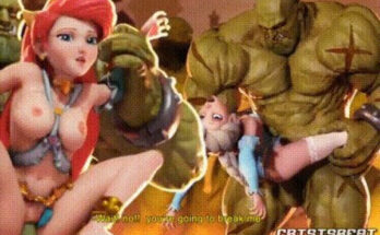 Ariel, Aurora, Elsa, Jasmine, and Mulan meet some Orcs (CRISISBEAT) [Disney] 2 - Hentai Arena