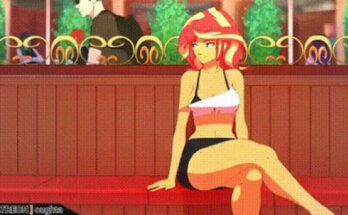 Sunset Shimmer's public flashing (Oughta) [My little pony] 2 - Hentai Arena