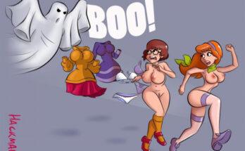 Velma & Daphne scared out of their clothes (Hackman) [Scooby Doo] 2 - Hentai Arena