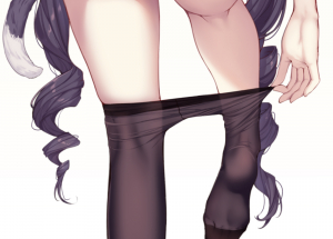 Karyl taking off her stockings (Neps) 5 - Hentai Arena