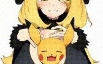 Cynthia - pikachu prefers this spot over pokeballs (washa, tottotonero) [Pokemon] 1 - Hentai Arena