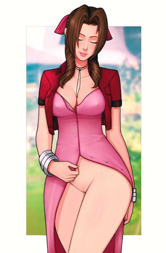 Aerith Gainsborough Mikeymegamega Final Fantasy Vii Remake Hentai Arena