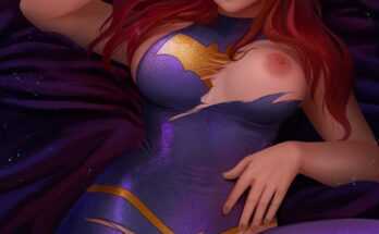 Batgirl after a battle (Prywinko) [DC Comics, Batman, Batgirl]