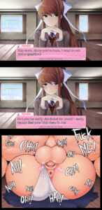 Monika wants you to be dominant [doki doki literature club]