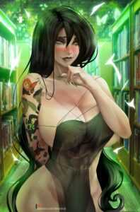 Shego the librarian (DBlushed) [Kim Possible]