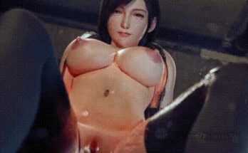 Tifa anal squirting (Bulging Senpai) [Final Fantasy] 7 - Hentai Arena