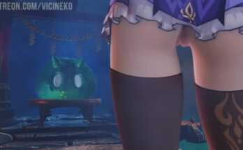 Keqing's Slime Seed Collection Quest 10% Complete (ViciNeko) [Geshin Impact] 1 - Hentai Arena
