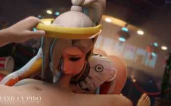Using Mercy's throat [Overwatch] (grandcupido, audio volkor) 2 - Hentai Arena