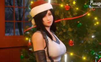 Tifa Lockhart Merry Christmas (Puuguy) [Final Fantasy] (Complete video) 1 - Hentai Arena