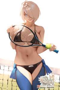 Angel at the tennis court (Dako) [King of Fighters]