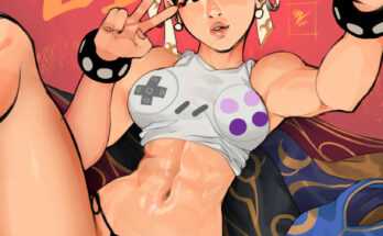 Chun-Li's selfie (vashperado) [Street Fighter]