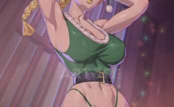 Jolyne is celebrate Christmas in prison (arttoru)[ jojo bizarre adventure stone ocean]