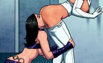 Laura Kinney and Emma Frost (reinbach) [Marvel]