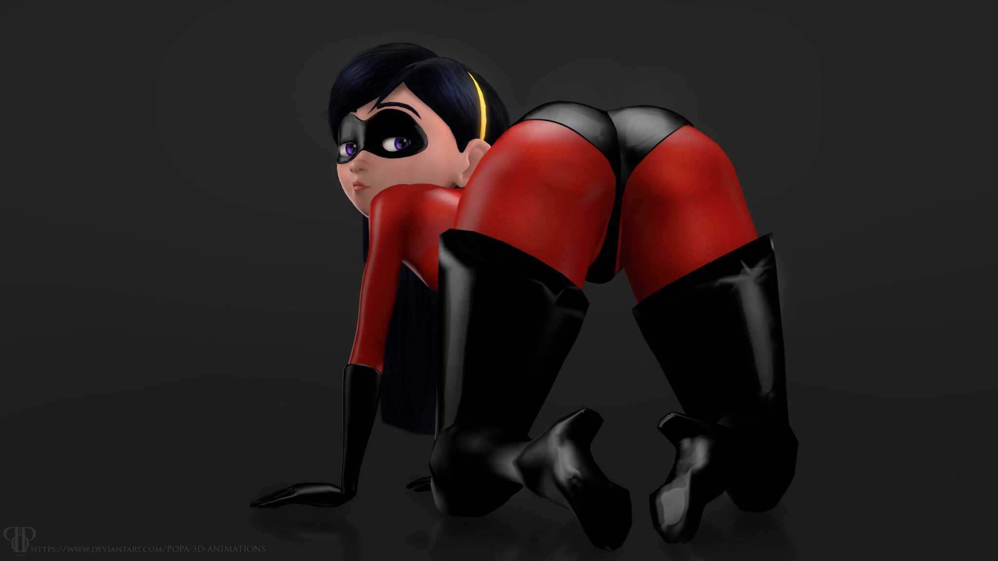 Violet Parr cute ass <b>The</b> <b>Incredibles</b> (AmandaSparkle) .