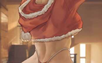 a18 can bless your christmas day just by turning around (shexyo) [dragon ball z]