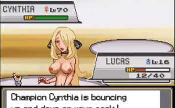 Cynthia dominating Lucas (Turtlesausage) [Pokémon] 1 - Hentai Arena