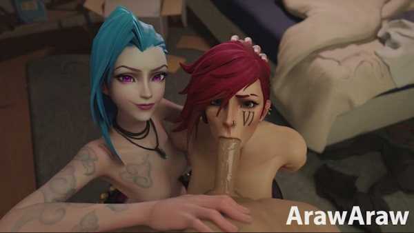 Vi And Jinx Bonding Arawaraw League Of Legends Hentai Arena