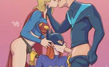 Batgirl, Supergirl & Nightwing (toksie) [dc]