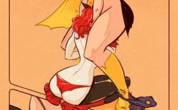 Batwoman teach Batgirl a thing or two (Pinafore) [DC Comics, Batman, Batgirl, Batwoman]