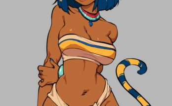Chel dressed as Ankha (Blanclauz) [The Road to El Dorado, Animal Crossing]