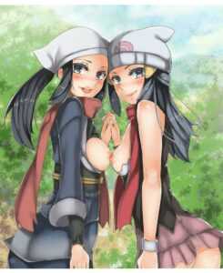 Dawn and Akari (Mu) [Pokemon]