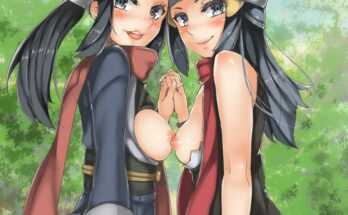 Dawn and Akari (Mu) [Pokemon]