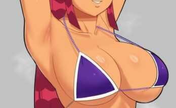 Starfire loves our Earthling bikinis [Teen Titans] (coldarsenal)
