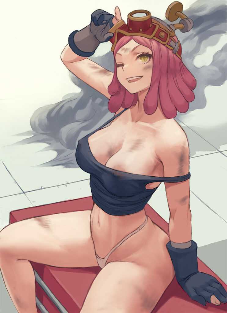 Mei Hatsume Dildo Squirt Godoyg My Hero Academia Hentai Arena