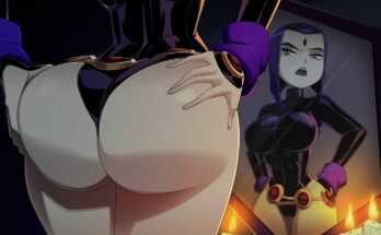 Raven's butt (ravenravenraven) [Teen Titans]
