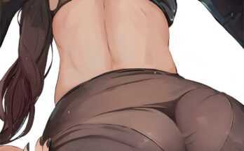 Hu Tao’s Nice Ass (Mirai Art) [Genshin Impact]