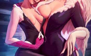 Spider Gwen and Black Cat (QueenComplex) [Marvel]