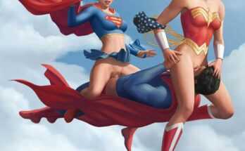 Supergirl and Wonder Woman (Balziku) [DC Comics]