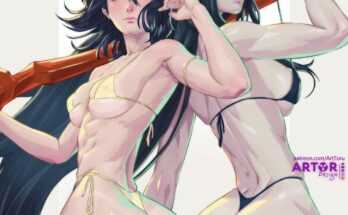 ryuko & satsuki (arttoru) [kill la kill]