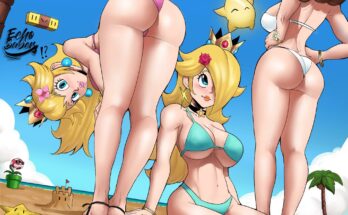 Peach x Rosalina x Daisy (Echosaber) [Super Mario Bros]