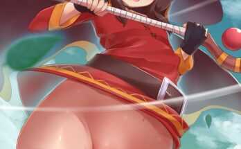 Megumin has been hit with a no panties spell (Carbon12Th) [Konosuba]