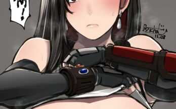 Tifa flashes her tits (Butcha-u) [Final Fantasy 7]
