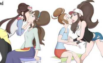 Rosa and Hilda trying out each others moms (b-intend) [pokemon]