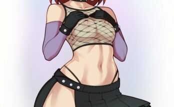 Rouge in fishnets (JAKUSON_Z) [Marvel Comics / X-Men]