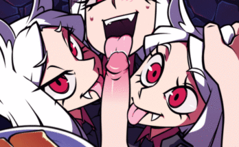 Cerberus bj..[Helltaker] (speedosausage)