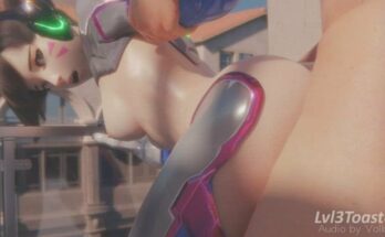 DVa fucked from behind (Lvl3Toaster, sound by volkor) [Overwatch]