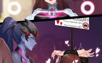 D.va falls for it (sanuki) [Overwatch]