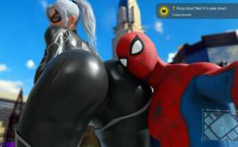 Selfie with Black Cat (Drake_Powers) [Spider-Man]