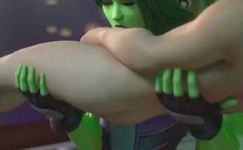 She-Hulk carries (drdabblur) [Marvel]