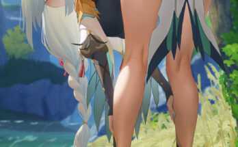 Shenhe thighs (WQY) [Genshin Impact]